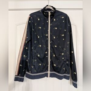 Wesc Floral Unisex Full Zip Lined Track Jacket